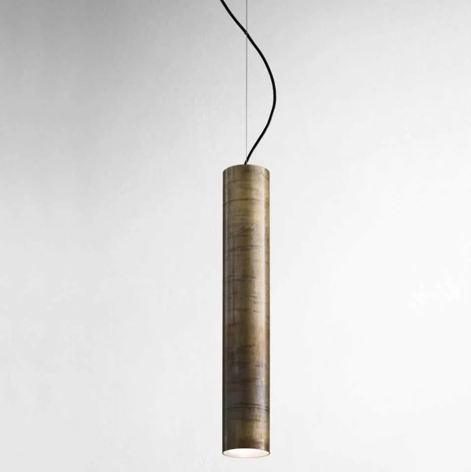 Lampada a sospensione industriale Ø10 cm Girasoli Il Fanale