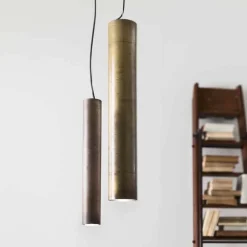 Lampada a sospensione industriale Ø10 cm Girasoli Il Fanale