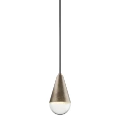 Lampada a Sospensione in Ferro e Vetro Made in Italy - Nuvoloso