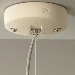 Lampada a Sospensione in Maiolica Toscana Fatta a Mano in Italia - Toscot Rossi