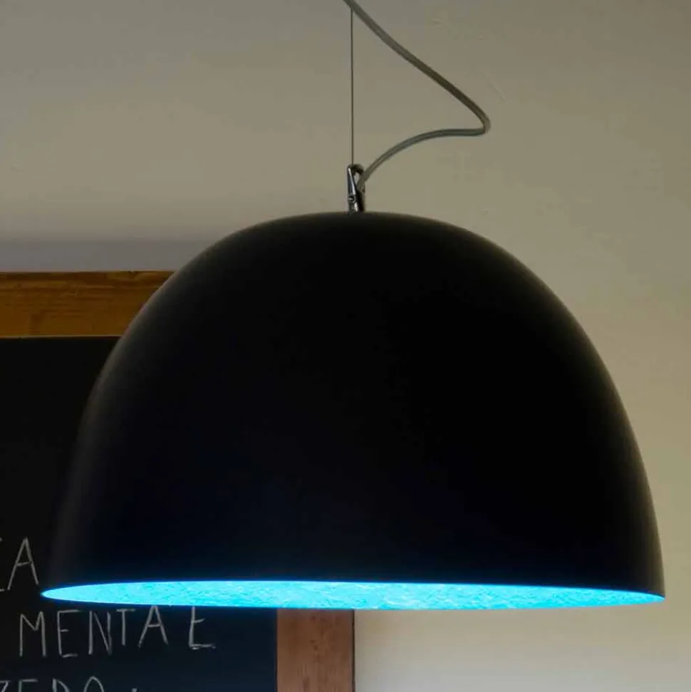 Lampada a sospensione in resina In-es.artdesign H2o Lavagna moderna