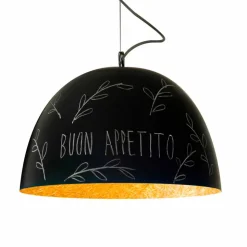 Lampada a sospensione in resina In-es.artdesign H2o Lavagna moderna