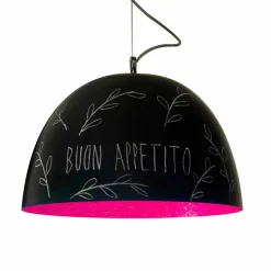 Lampada a sospensione in resina In-es.artdesign H2o Lavagna moderna