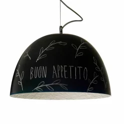Lampada a sospensione in resina In-es.artdesign H2o Lavagna moderna