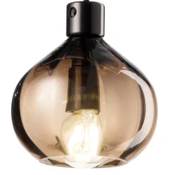 Lampada a Sospensione in Vetro in 2 Diverse Finiture Made in Italy - Afoxe