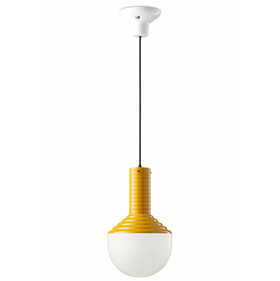 Lampada a Sospensione in Vetro Verniciato Made in Italy - Selaron