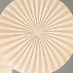 Lampada a Sospensione in Vetro Bianco in Filigrana Design a Punta - Caravan