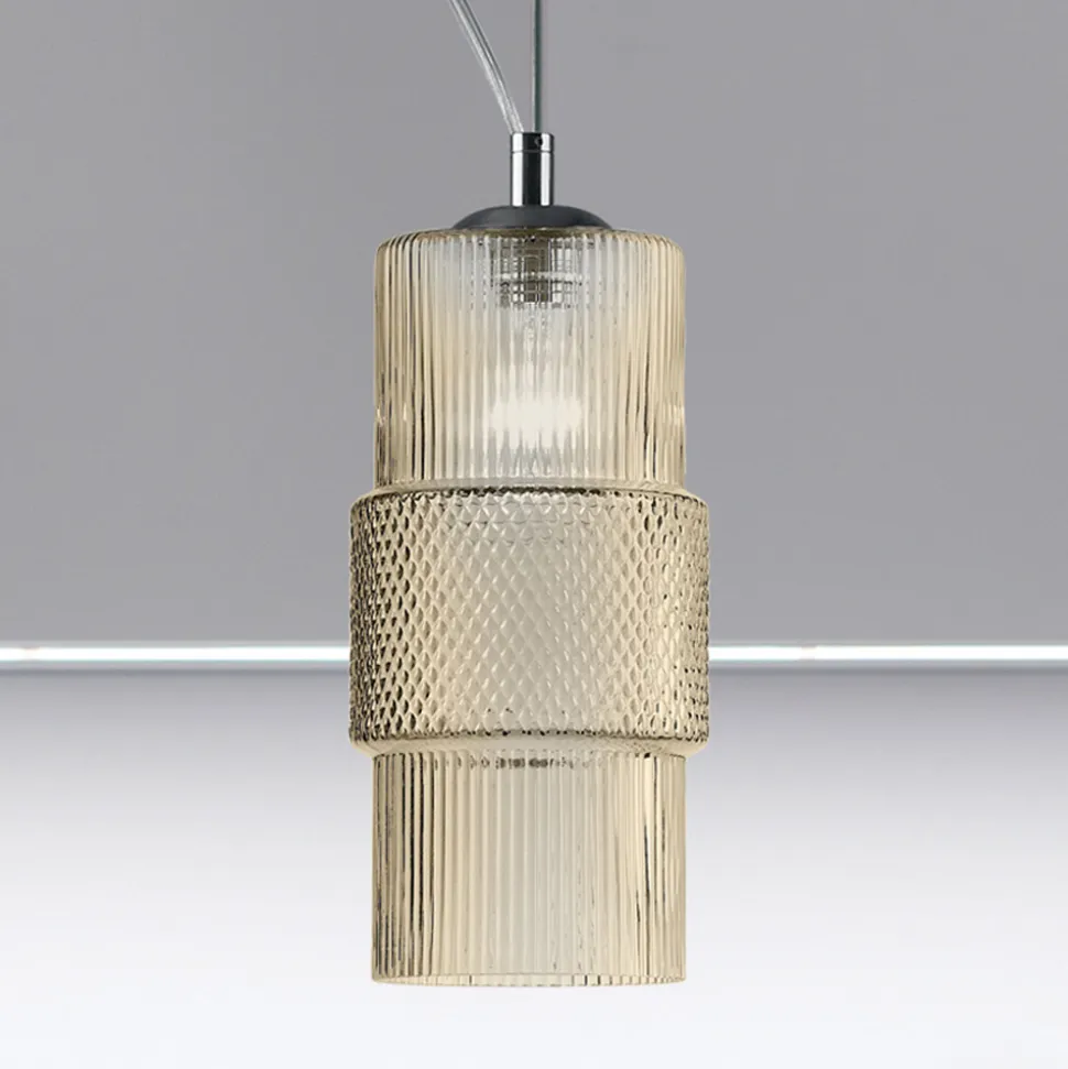 Lampada a Sospensione in Vetro Soffiato a Mano a Venezia 15 cm - Satomi