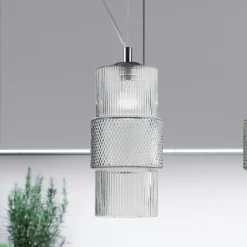 Lampada a Sospensione in Vetro Soffiato a Mano a Venezia 15 cm - Satomi