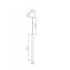 Lampada a Sospensione Led Decorativa in Alluminio Bianco o Nero - Rebolla