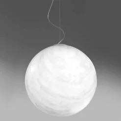 Lampada a sospensione moderna a sfera in polietilene Slide Mineral