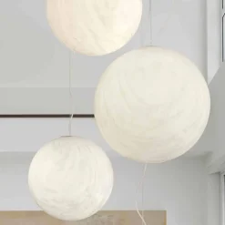 Lampada a sospensione moderna a sfera in polietilene Slide Mineral