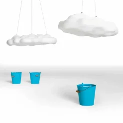 Lampada a Sospensione per Esterno Design a Nuvola in Plastica - Nefos by Myyour