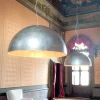 Lampada a sospensione piccola in acciaio Moonlight di Aldo Bernardi