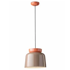 Lampada a Sospensione Realizzata in Ceramica Colorata Made in Italy - Corcovado