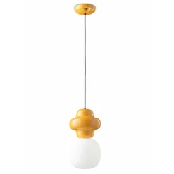 Lampada a Sospensione Realizzata in Ceramica e Vetro Made in Italy - Copacabana