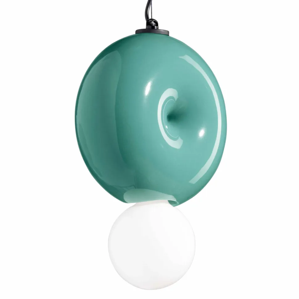 Lampada a Sospensione Rotonda in Ceramica Made in Italy - Bumbum