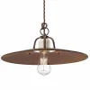 Lampada a sospensione stile industriale artigianale Ferroluce