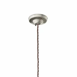 Lampada a sospensione stile industriale artigianale Ferroluce