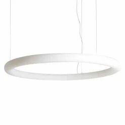 Lampada a Sospensione Tonda a LED in Polietilene Made in Italy - Slide Giotto