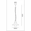 Lampada a Sospensione Vintage in Ottone e Rame con Catena - Borgo by Il Fanale
