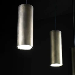 Lampada a 5 Sospensioni in Metallo Made in Italy - Read
