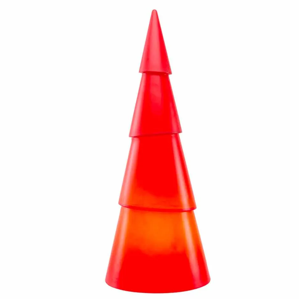 Lampada a Terra Interno o Esterno Moderna, Bianca, Rossa o Verde - Alberostar