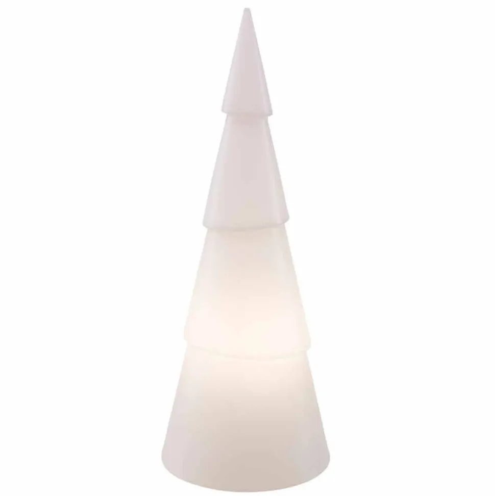 Lampada a Terra Interno o Esterno Moderna, Bianca, Rossa o Verde - Alberostar