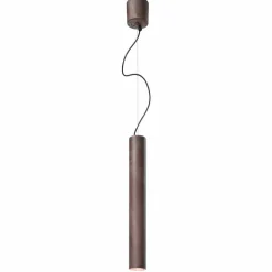 Lampada cilindrica a sospensione Ø8 Girasoli Il Fanale, made in Italy