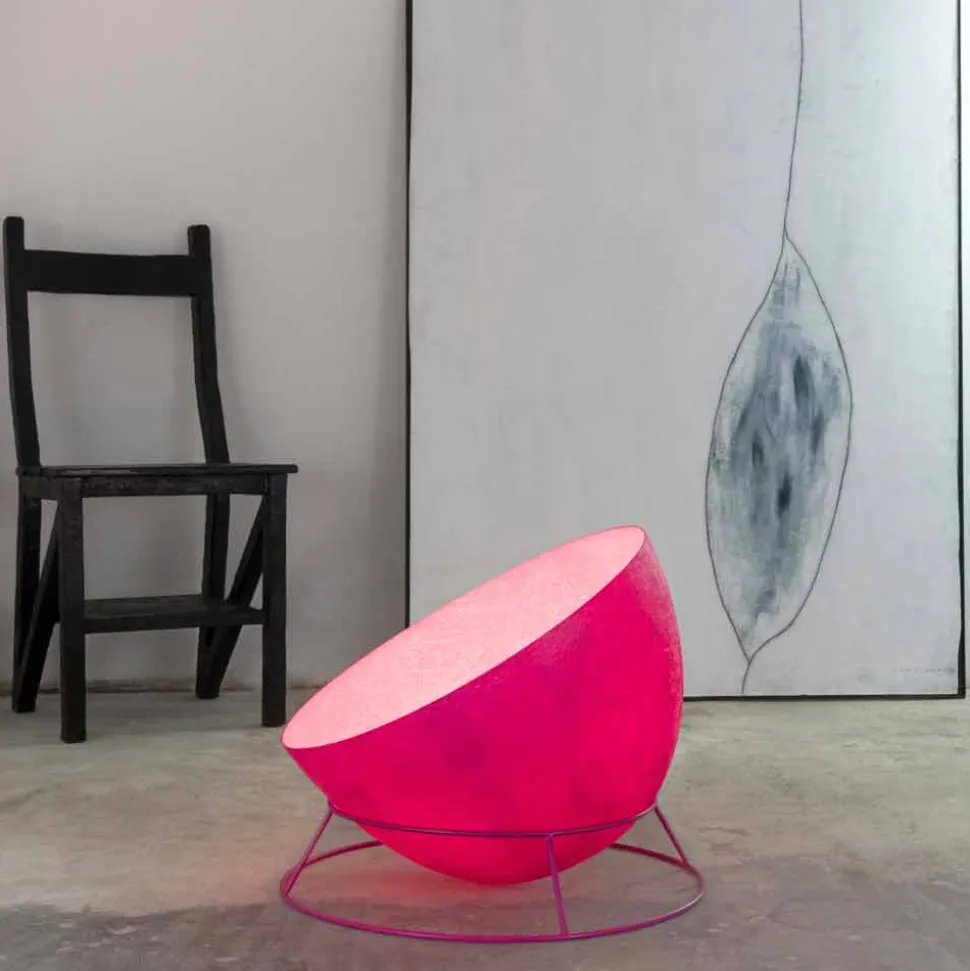 Lampada con diffusore da terra In-es.artdesign H2o F Nebulite moderna