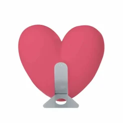 Lampada cuore da tavolo luminosa Slide Love colorata fatta in Italia