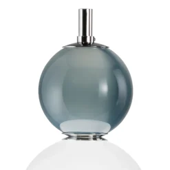 Lampada da Appoggio a Tre Lumi in Vetro e Metallo Made in Italy - Lumira