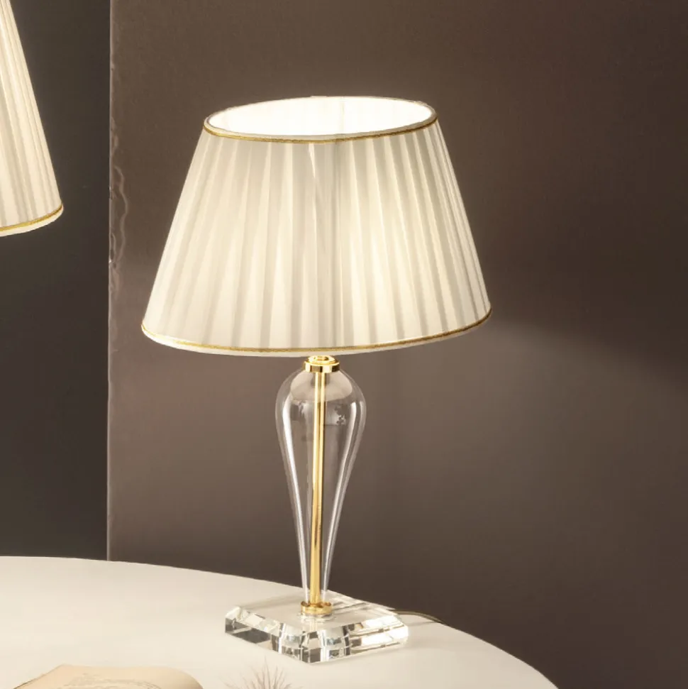Lampada da Appoggio Classica in Vetro Italiano Fatto a Mano - Rapallo
