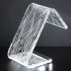 Lampada da Appoggio Led Cristallo Acrilico Decoro a Laser - Possett