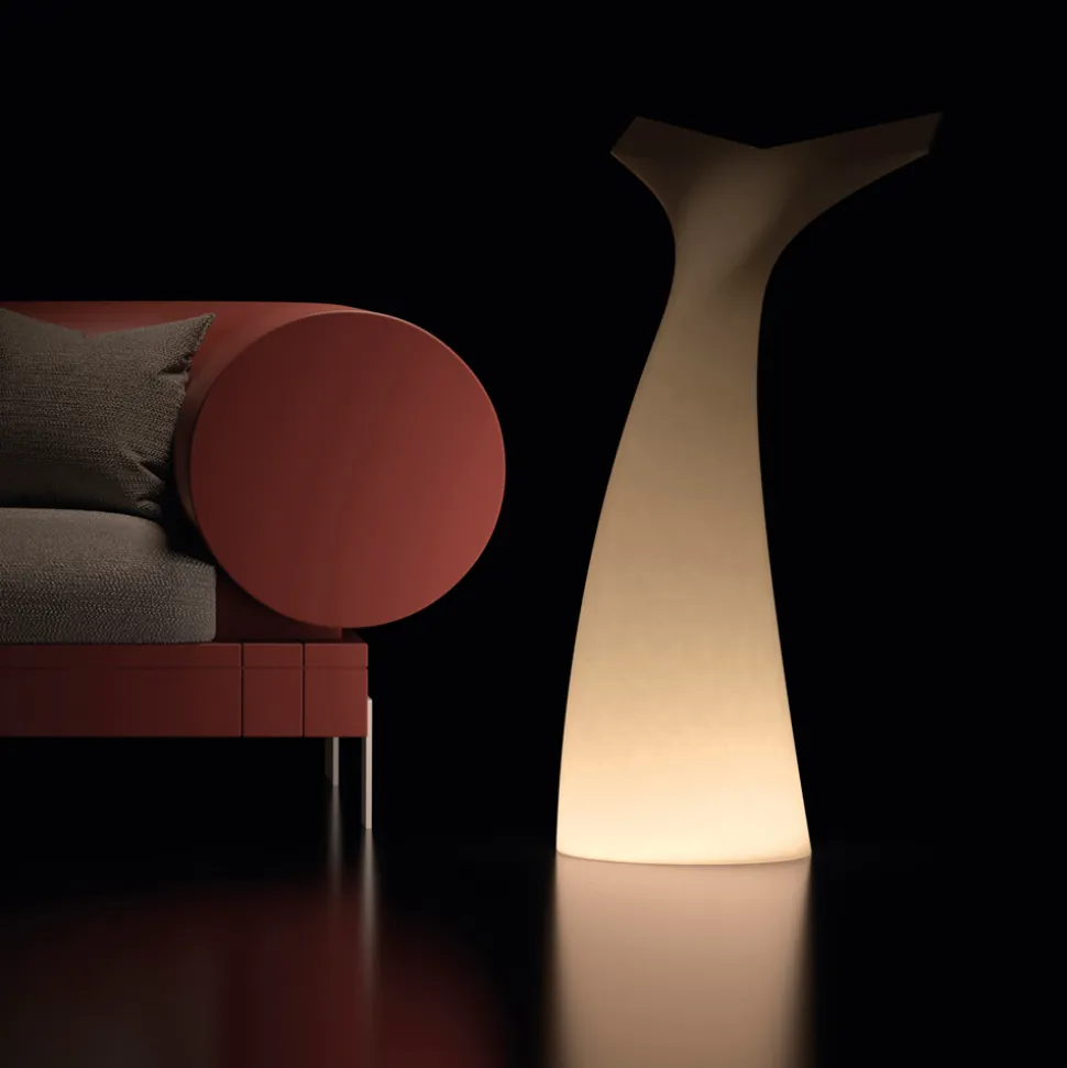 Lampada da Esterni in Due Colori in Polietilene Made in Italy - Coda