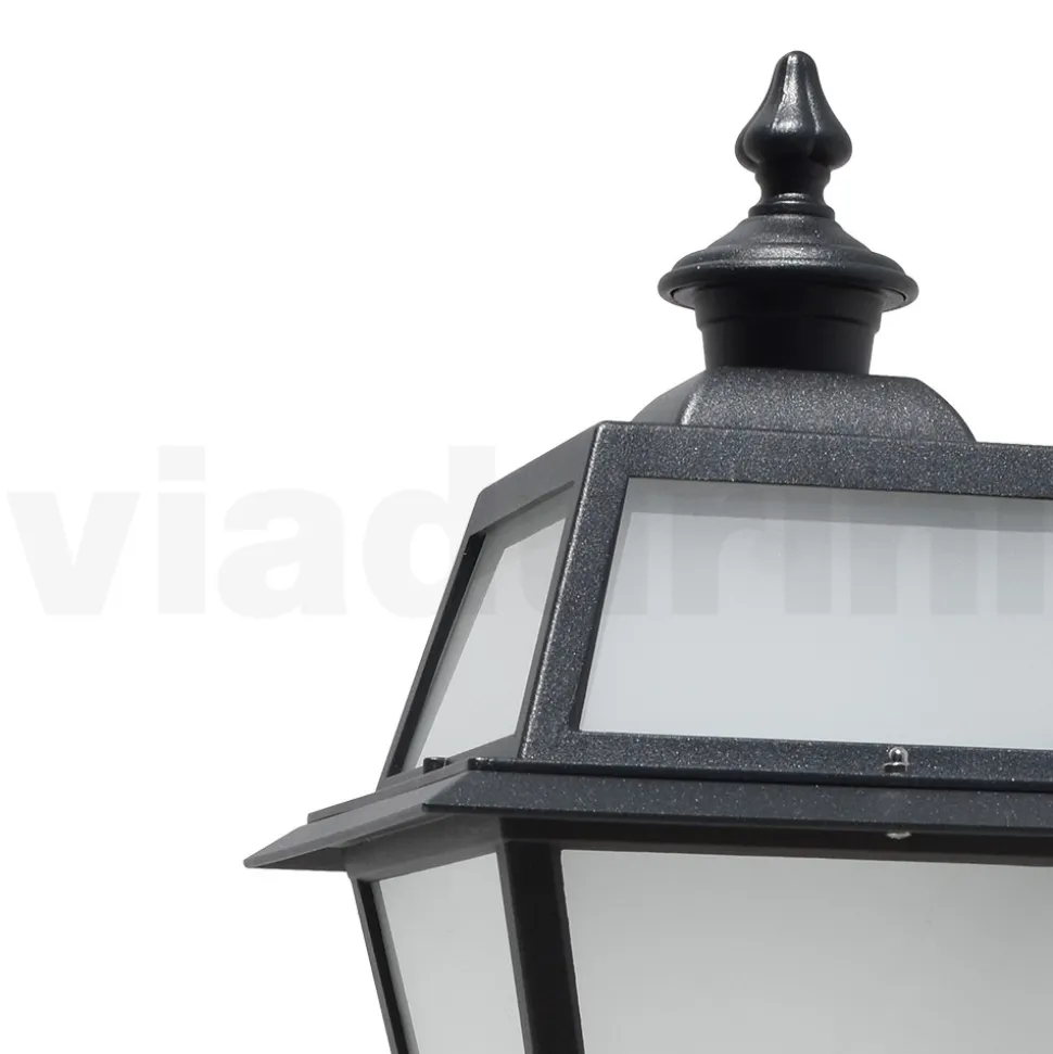 Lampada da Esterno a Parete in Alluminio e Vetro Made in Italy - Vivian