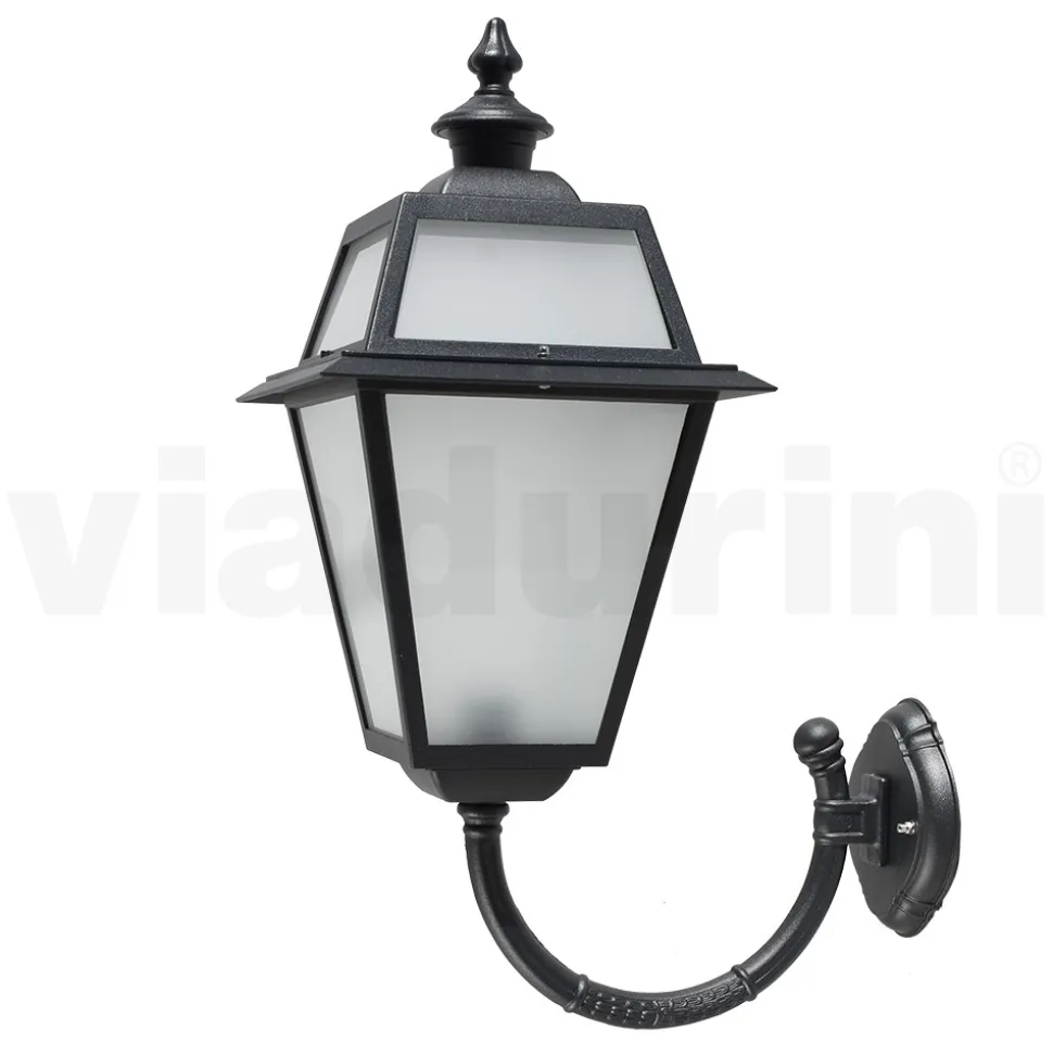Lampada da Esterno a Parete in Alluminio e Vetro Made in Italy - Vivian