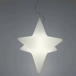 Lampada da Esterno a Sospensione a Led Forma a Stella Design di Slide - Sirio