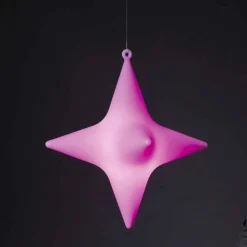 Lampada da Esterno a Sospensione a Led Forma a Stella Design di Slide - Sirio