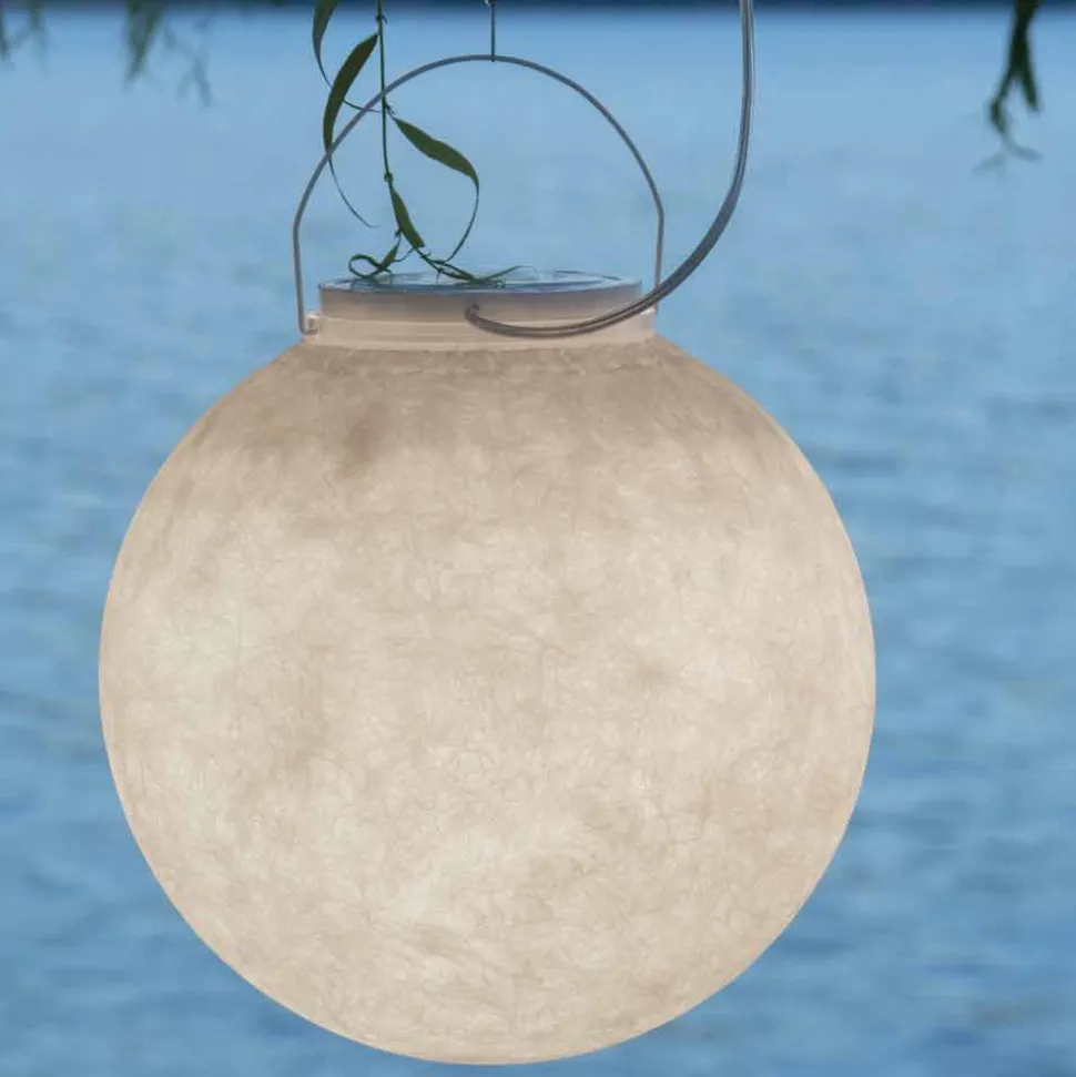 Lampada da esterno a sospensione In-es.artdesign Luna Out in nebulite