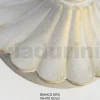 Lampada da Esterno in Alluminio Bianco con Sfera in Acrilico Opale - Trovabianco