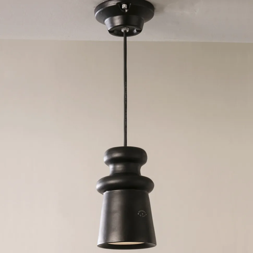 Lampada da Esterno in Maiolica e Metallo Realizzata in Italia - Toscot Battersea