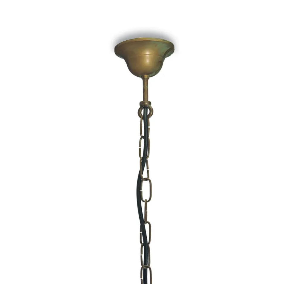 Lampada da Esterno in Ottone, Vetro e IP44 Made in Italy - Drago