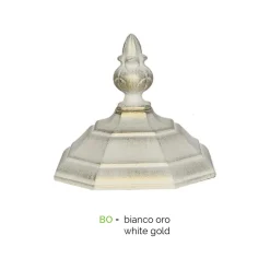 Lampada da Esterno Stile Vintage in Alluminio Bianco Made in Italy - Dodo