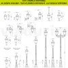 Lampada da Giardino in Alluminio Antracite e Vetro Sabbiato - Elric