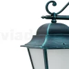 Lampada da Muro per Esterno in Alluminio e Vetro Sabbiato - Alchimista