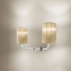 Lampada da Parete Artigianale in Vetro Veneziano Made in Italy - Graham