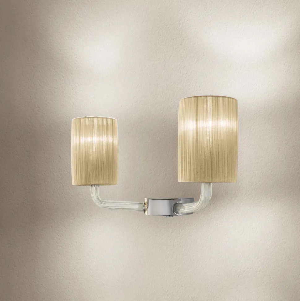 Lampada da Parete Artigianale in Vetro Veneziano Made in Italy - Graham