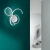 Lampada da Parete con LED in Metallo Verniciato Design Moderno - Trella