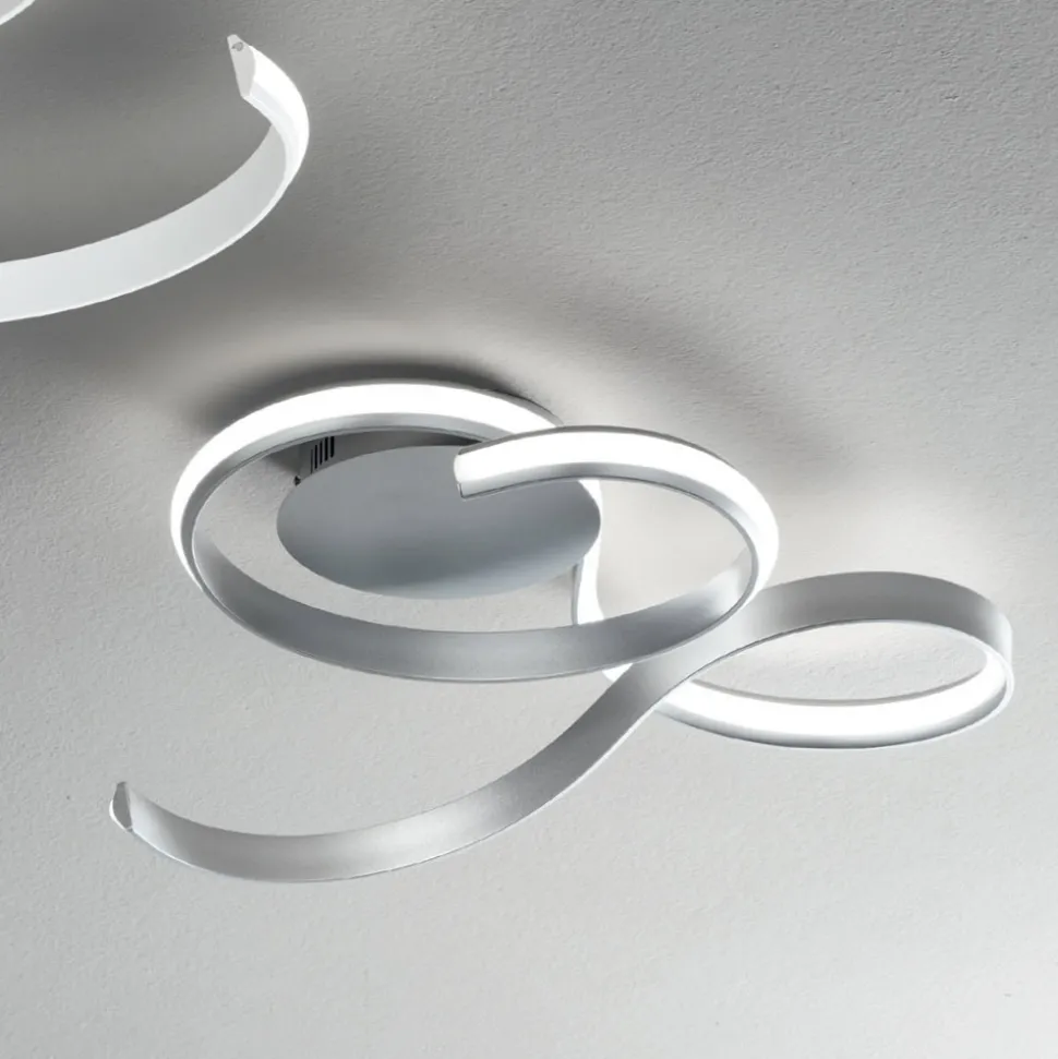Lampada da Parete con LED in Metallo Verniciato Design Moderno - Trella